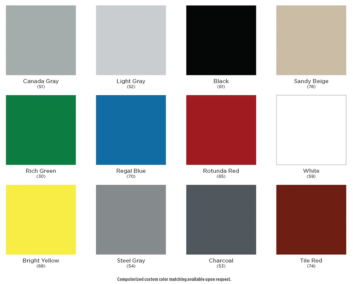 Standard Colors Standard Colors