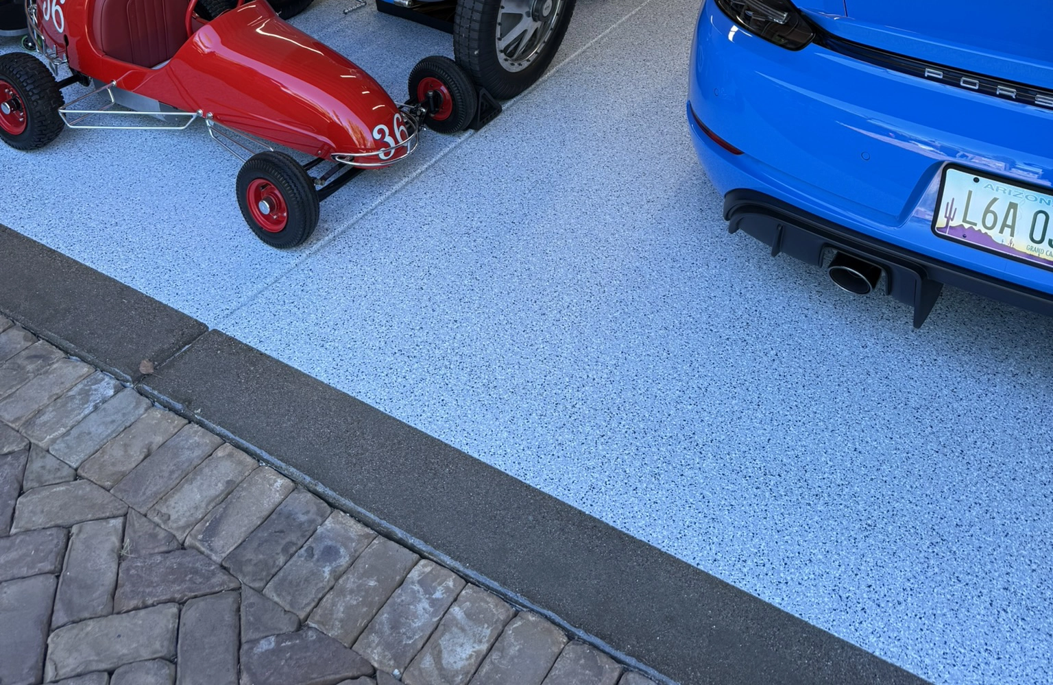 Floor Kings epoxy garage floor installation in Arizona